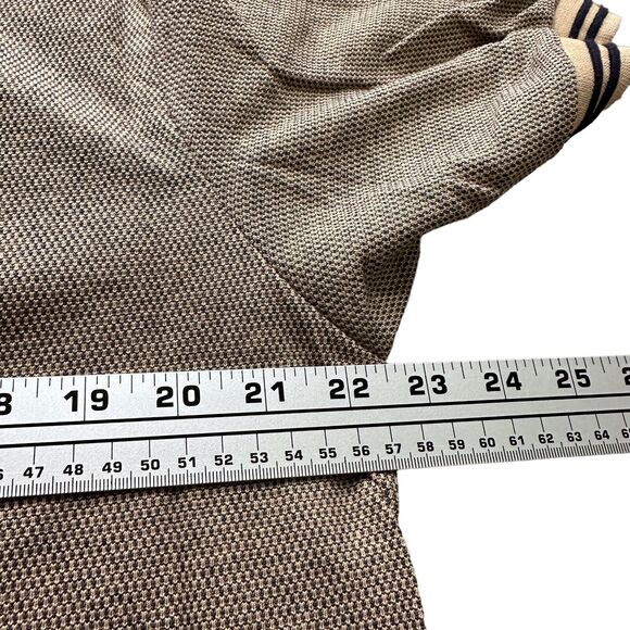 Vintage Austin Healey Sprite Car Polo Shirt Men’s Large Rare Brown Short Sleeve - Picture 6 of 8